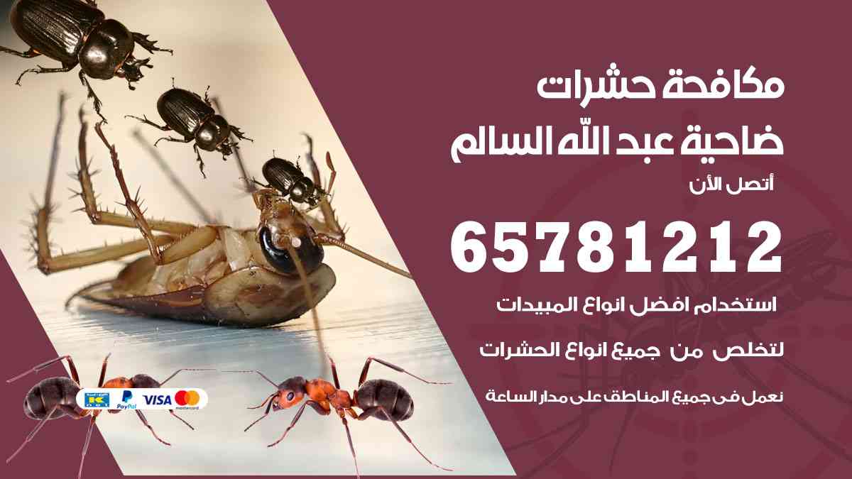 شركات مكافحة حشرات ضاحية عبدالله السالم