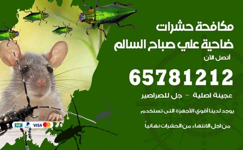 شركات مكافحة حشرات ضاحية علي صباح السالم