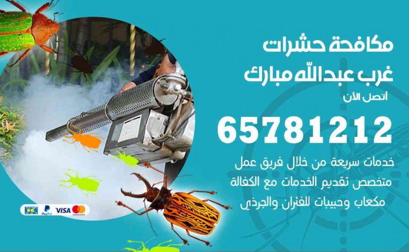 شركات مكافحة حشرات غرب عبدالله مبارك