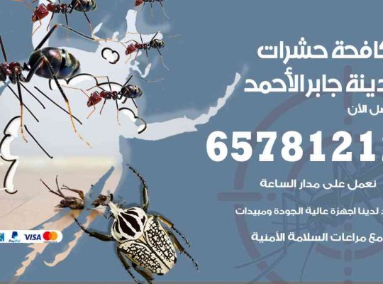 شركات مكافحة حشرات مدينة جابر الأحمد
